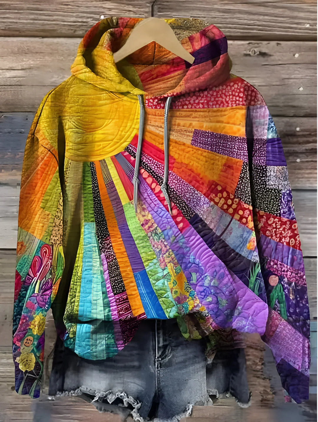 Alix | Pull graphique Lever de Soleil