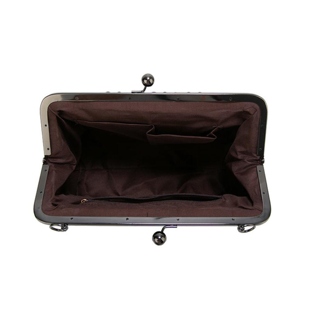 Mila - Sac vintage intemporel avec élégant fermoir à rabat