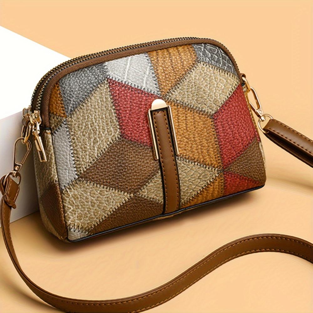 Clio - Mini Sac Bandoulière Patchwork