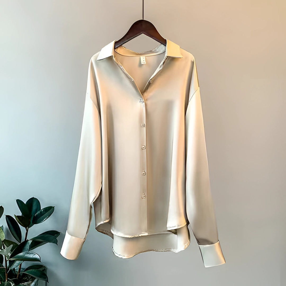 Bianca | Blouse en Soie de Style Chic