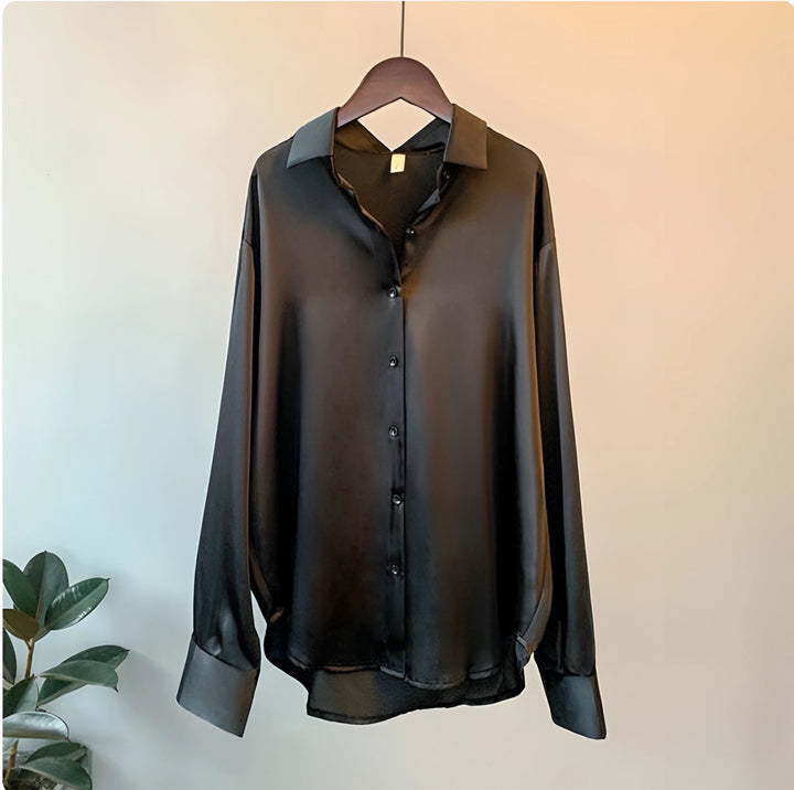 Bianca | Blouse en Soie de Style Chic