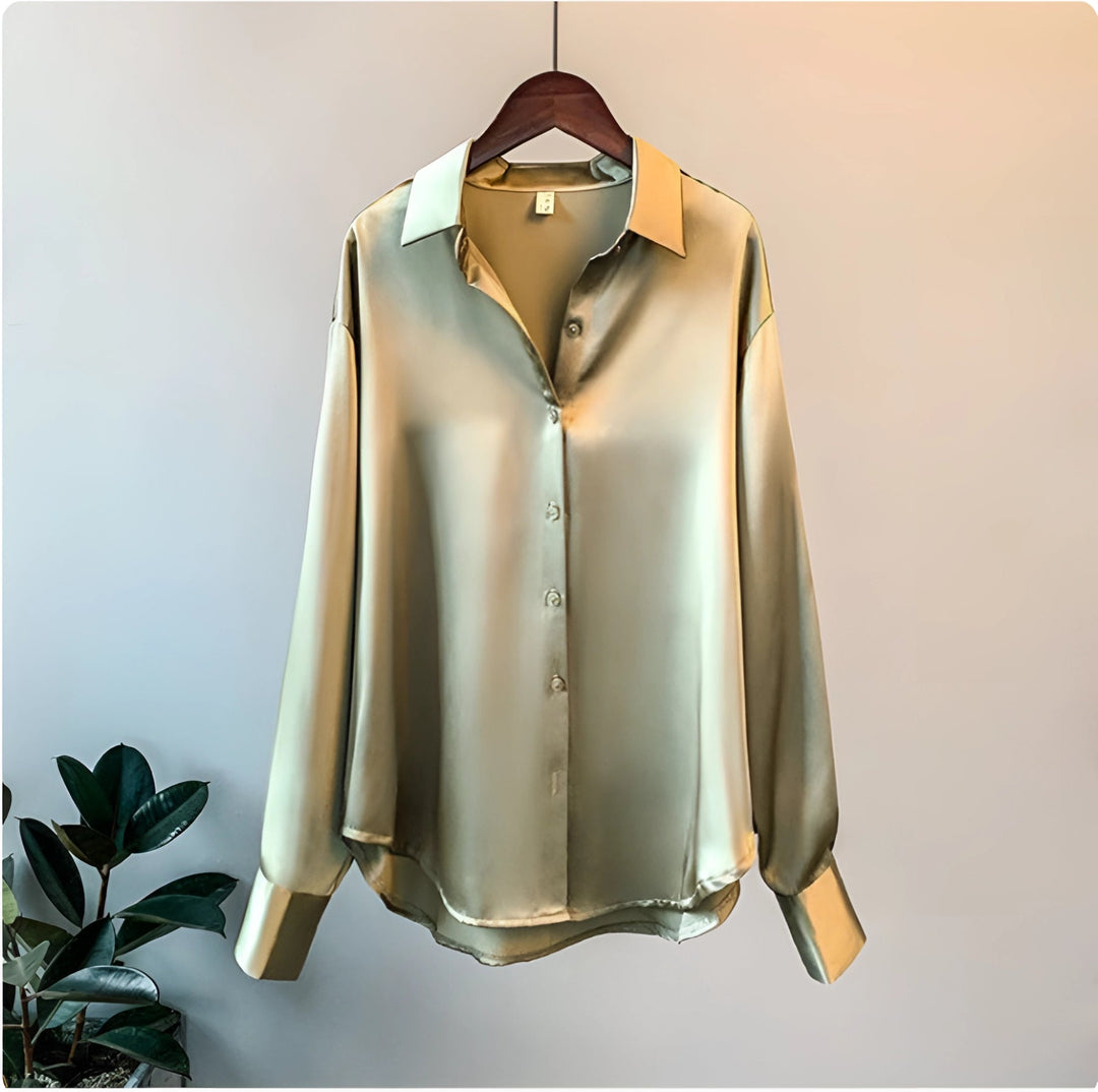 Bianca | Blouse en Soie de Style Chic
