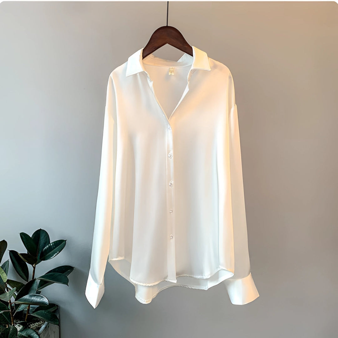 Bianca | Blouse en Soie de Style Chic