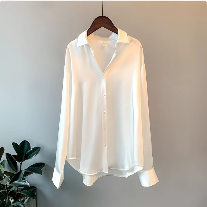 Bianca | Blouse en Soie de Style Chic