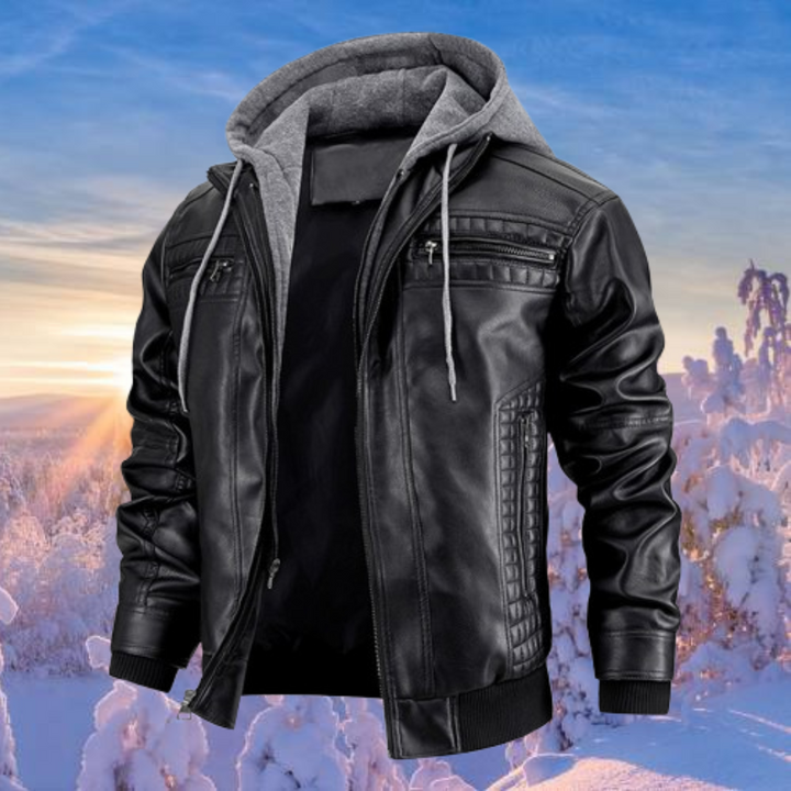 → Élégance Hivernale – Veste d'hiver en laine chaude et confortable pour homme