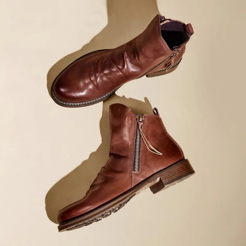 Owens - Bottines Chelsea en cuir
