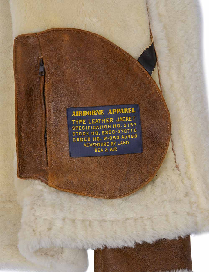 Aron - Veste Bomber avec Capuche en Fourrure