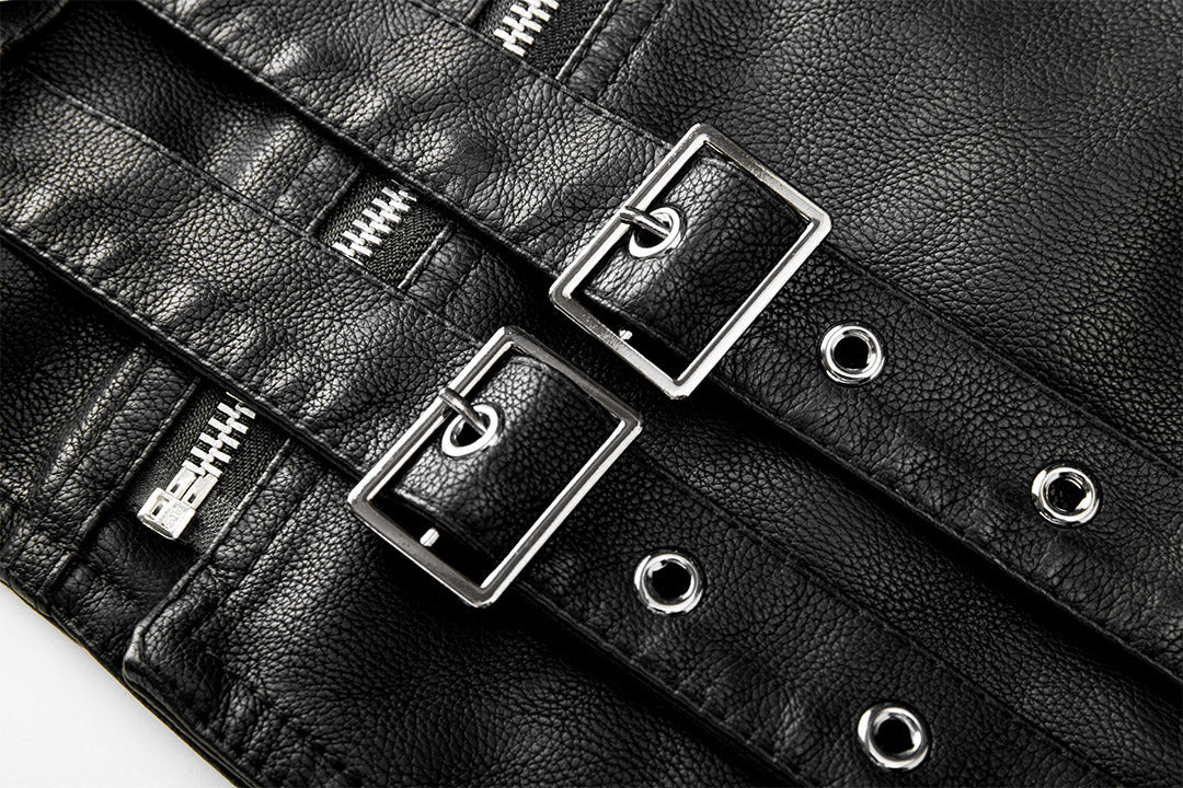 Élégance Cuir – Veste en cuir souple, idéale pour un style intemporel et chic.