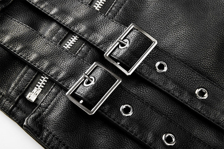 Élégance Cuir – Veste en cuir souple, idéale pour un style intemporel et chic.