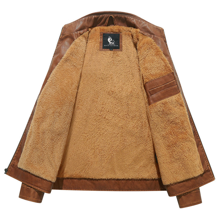 Veste Éléganza – Veste de moto en polaire douce et isolante pour l'hiver