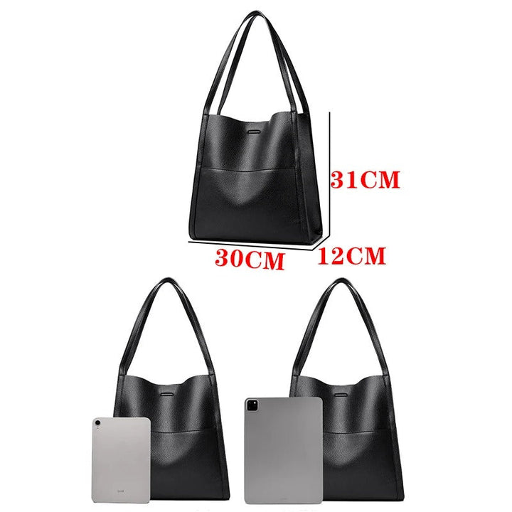 Talia - Sac à main de luxe en cuir souple