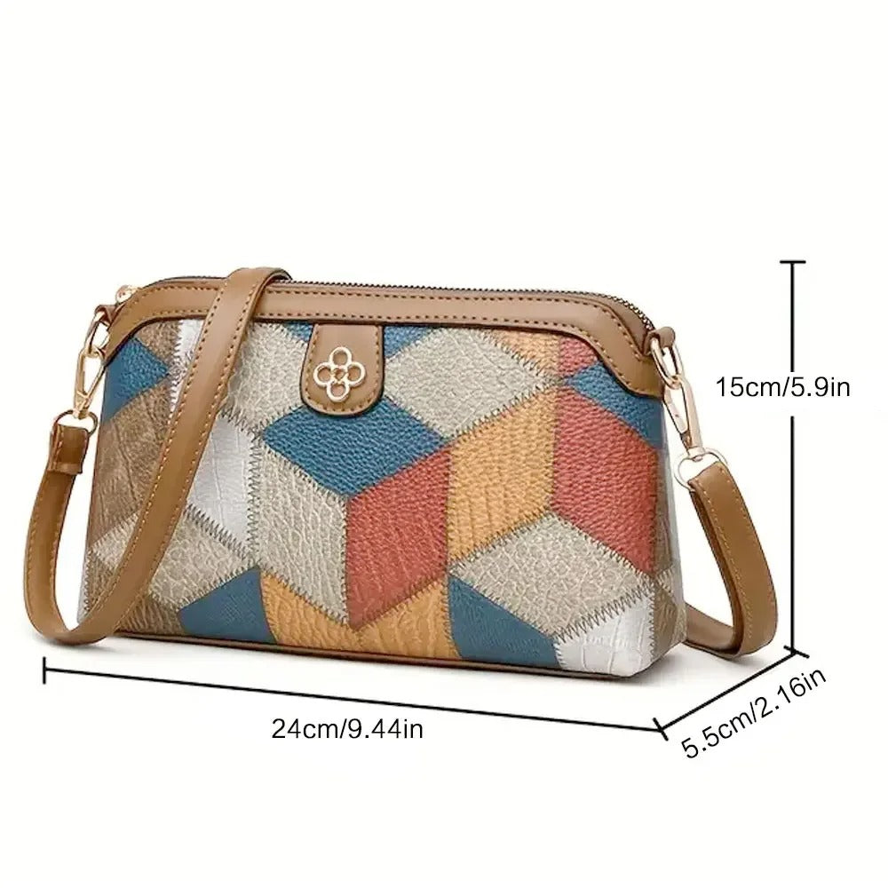 Clio - Mini Sac Bandoulière Patchwork